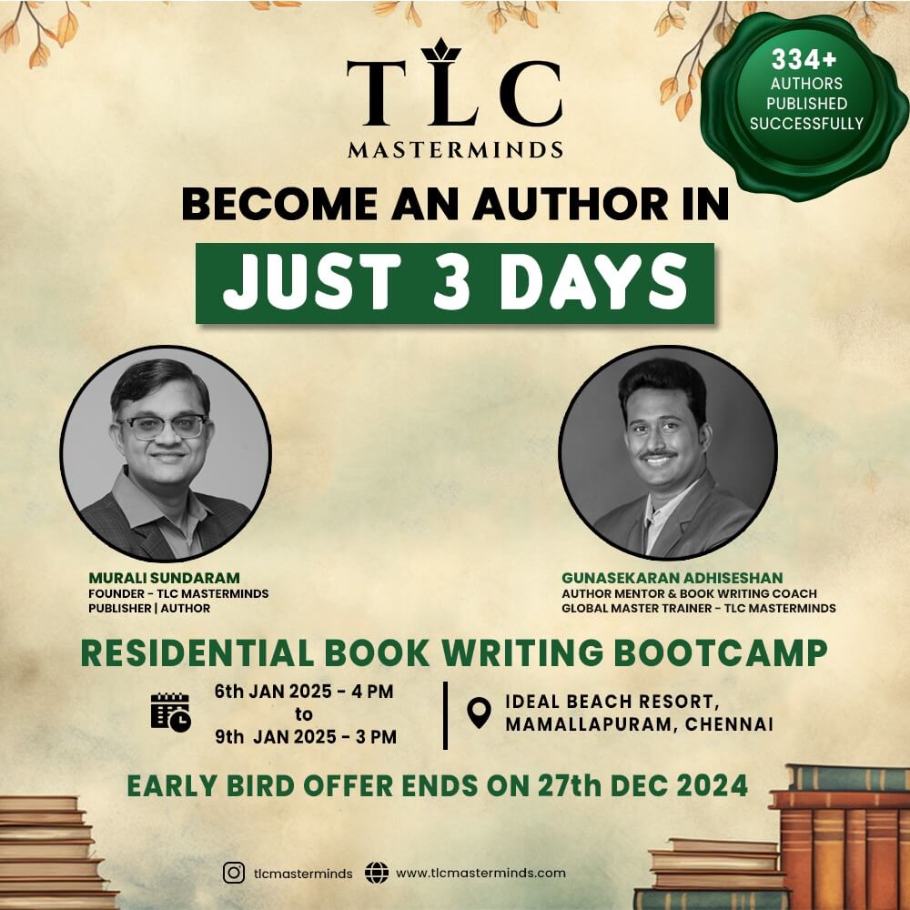 Residential Book Writing Bootcamp Banner